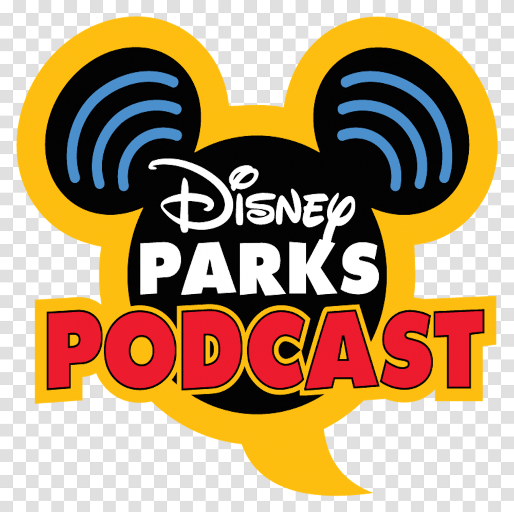 Disney Parks Podcast Show Disney Podcast, Label, Urban, Logo Transparent Png