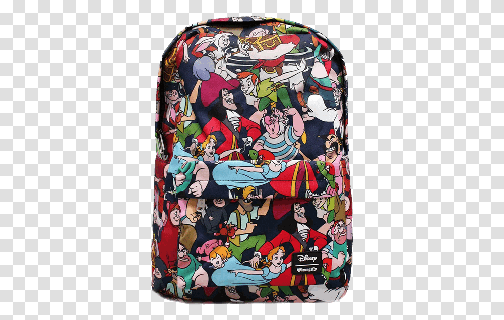 Disney Peter Pan Loungefly Backpack, Person, Pillow Transparent Png