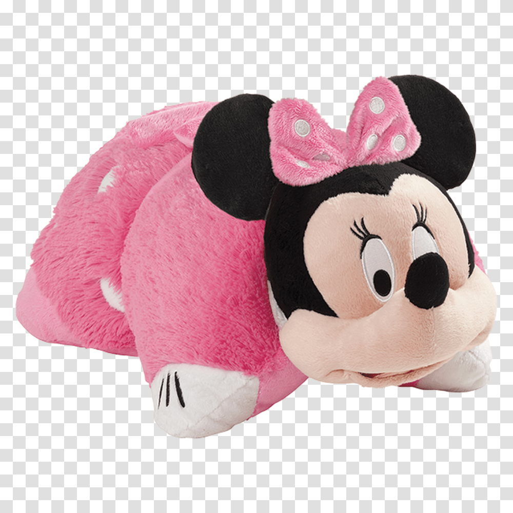 Disney Pink Minnie Mouse Pillow Pet Minnie Mouse Pillow Pet, Cushion Transparent Png