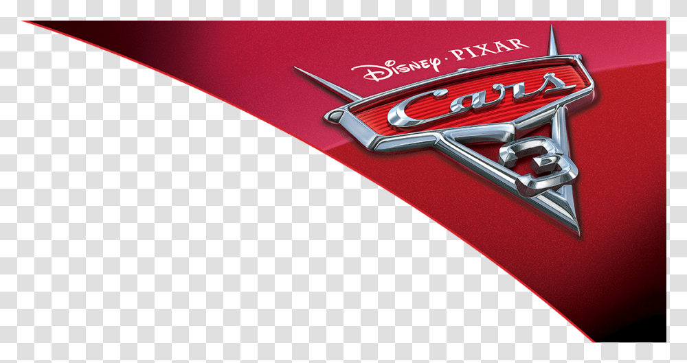Disney Pixar Cars 3 Junior Moon Diecast, Logo, Trademark, Emblem Transparent Png
