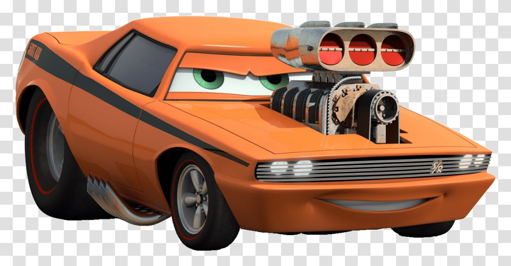 Disney Pixar Cars Diecast Snot Rod Vehicle Download Dodge Challenger Movie Cars, Transportation, Sports Car, Wheel, Machine Transparent Png
