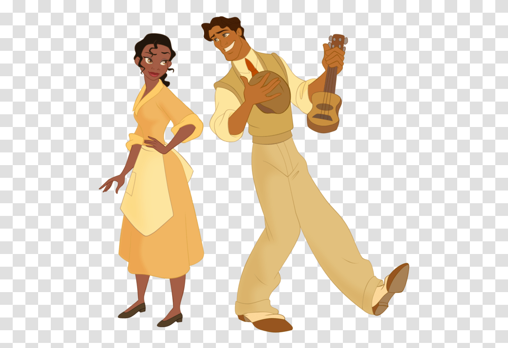 Disney Prince Naveen And Tiana, Person, People, Female Transparent Png