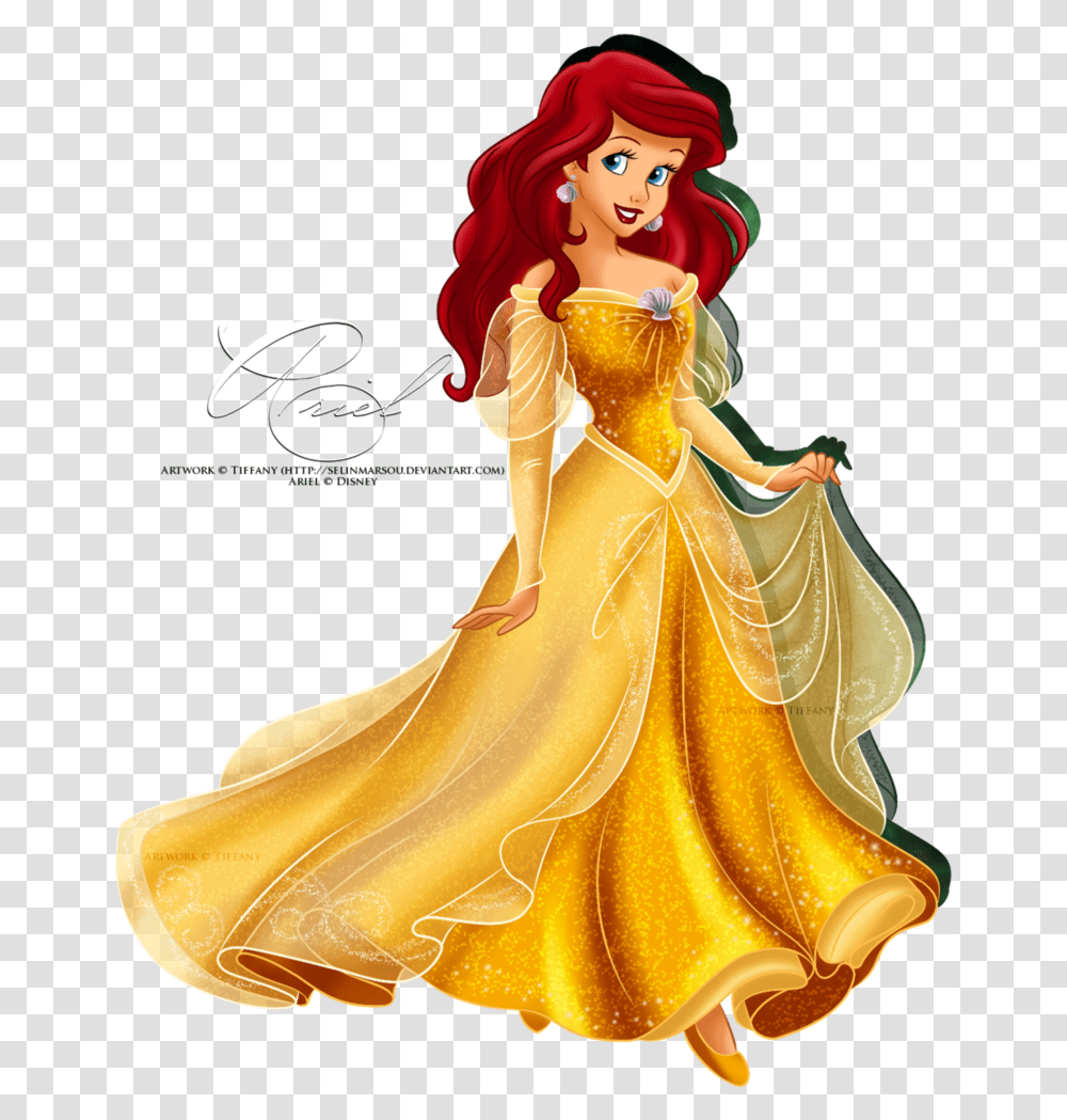 Disney Princess Ariel New Look, Doll, Toy, Figurine Transparent Png