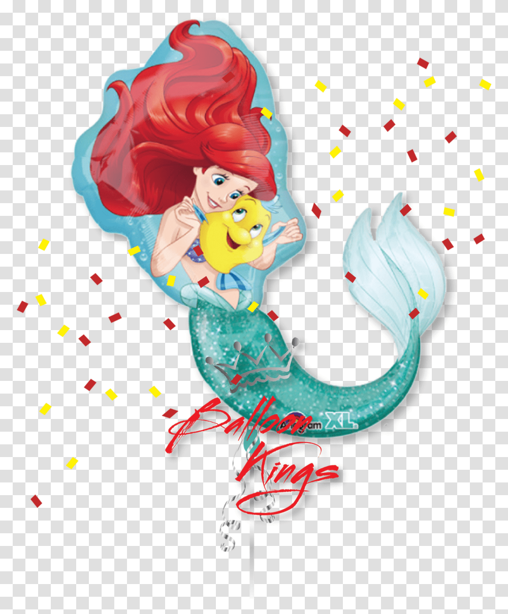 Disney Princess Ariel, Paper, Confetti Transparent Png