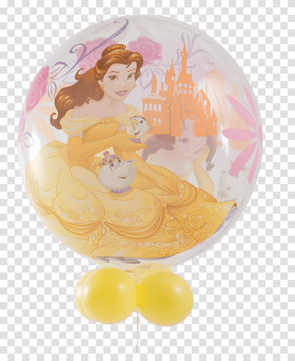Disney Princess Belle Bubble Balloon Balloon, Sphere, Outer Space, Astronomy, Universe Transparent Png