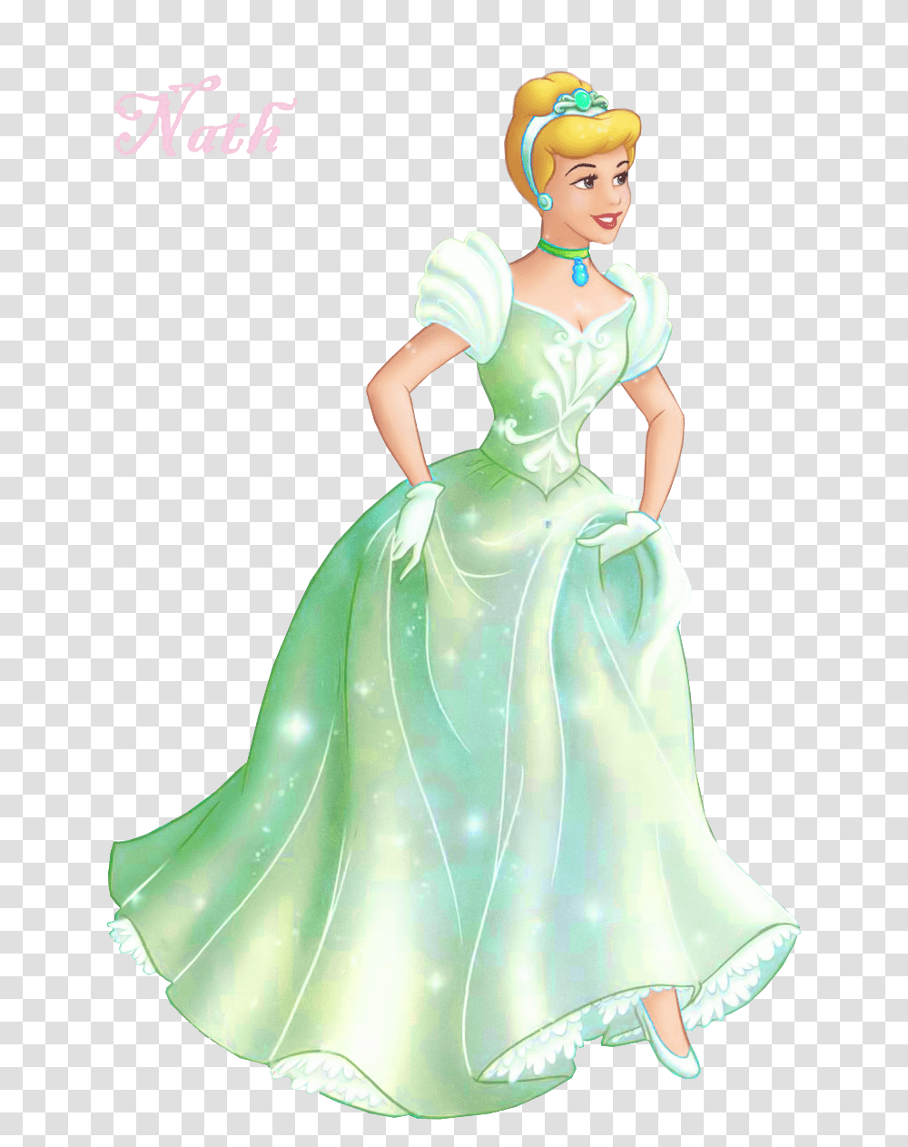 Disney Princess Cinderella Clipart, Figurine, Doll, Toy, Barbie Transparent Png