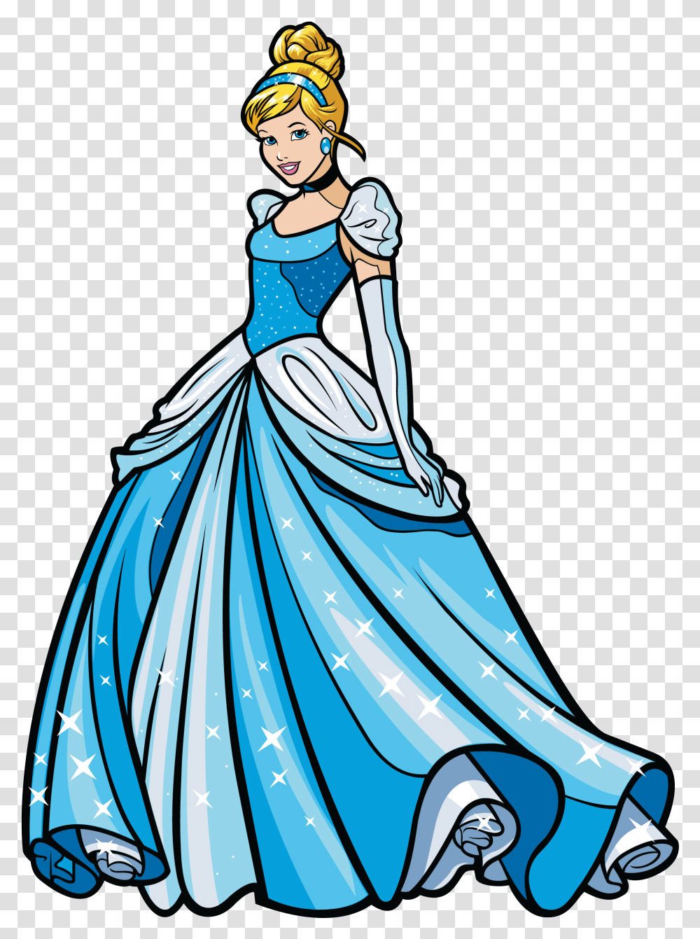 Disney Princess Cinderella, Evening Dress, Robe, Gown Transparent Png