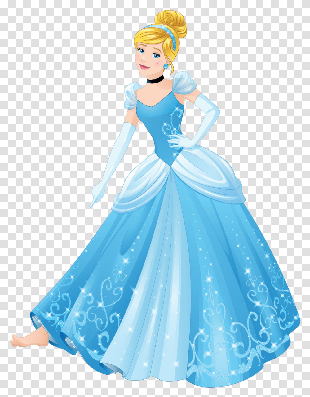 Disney Princess Cinderella Disney Princess, Dress, Female, Person Transparent Png