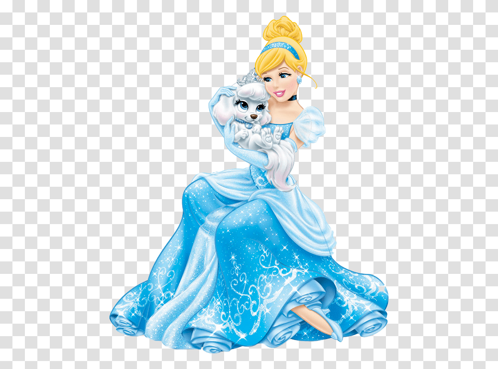 Disney Princess Cinderella Disney Princess Palace Pets Cinderella And Pumpkin, Figurine, Toy, Person, Human Transparent Png