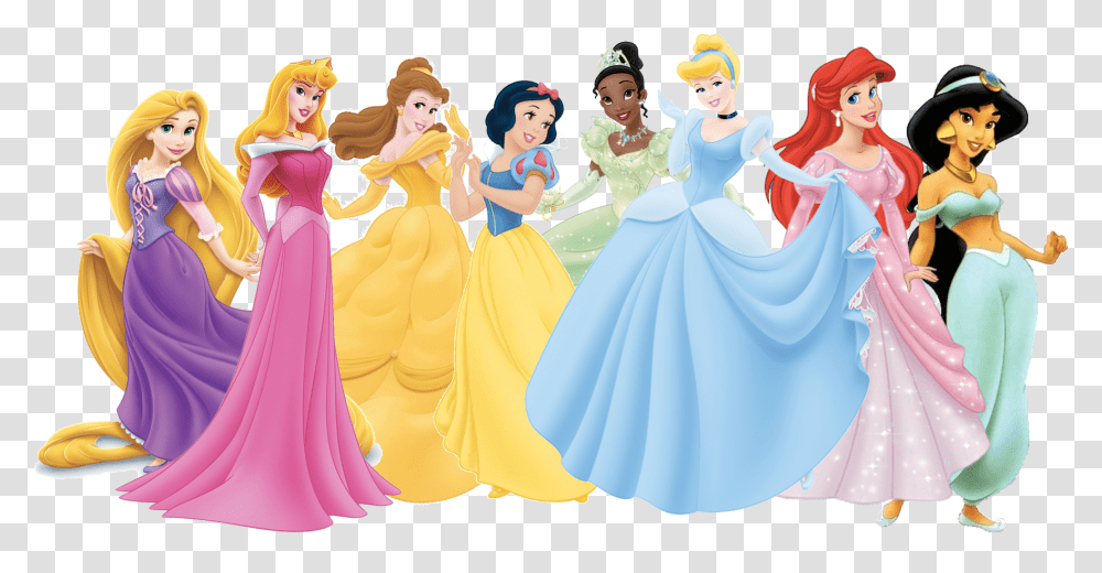 Disney Princess Disney Princesses With Bangs, Person, Fashion, Evening Dress Transparent Png
