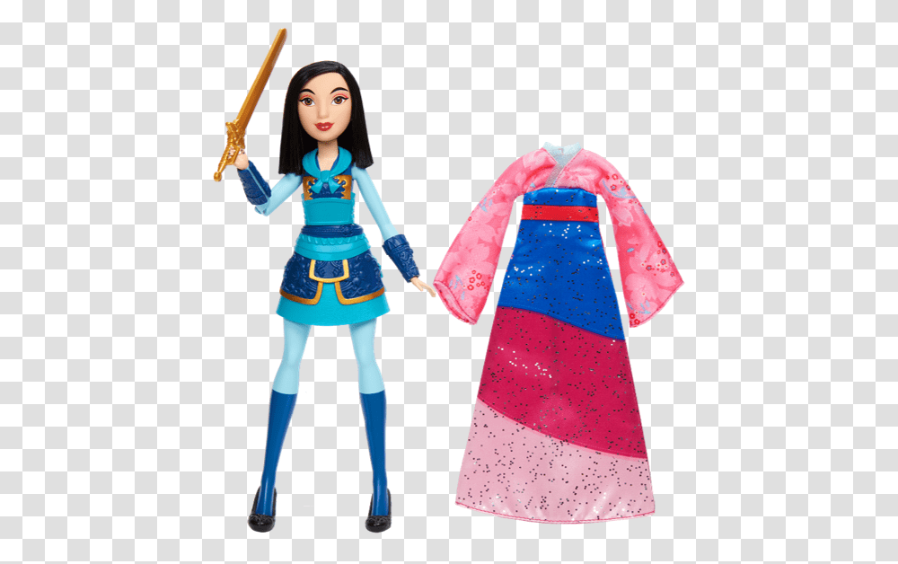 Disney Princess Feature Fashion Doll Assortment Barbie, Apparel, Toy, Person Transparent Png
