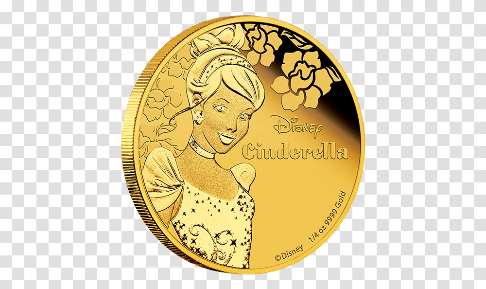 Disney Princess Gold Coin, Money, Person, Human, Gold Medal Transparent Png