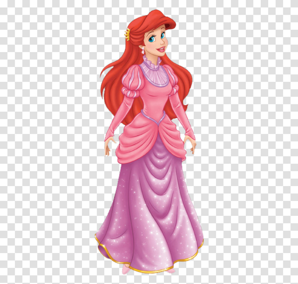 Disney Princess In Holiday, Doll, Toy, Figurine, Barbie Transparent Png