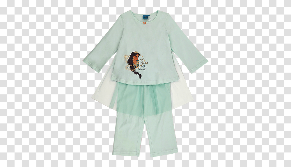 Disney Princess Jasmine Magical Night Wear Set Pajamas, Clothing, Apparel, Robe, Fashion Transparent Png