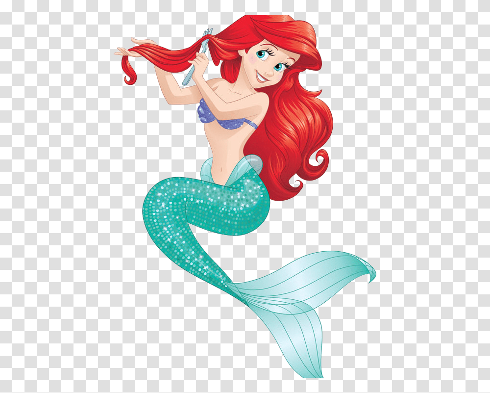 Disney Princess Little Mermaid Fork, Person, Leisure Activities Transparent Png