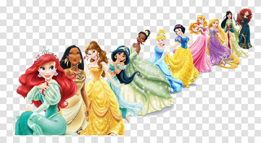Disney Princess Logo Disney Princesses Background, Figurine, Doll, Toy, Person Transparent Png