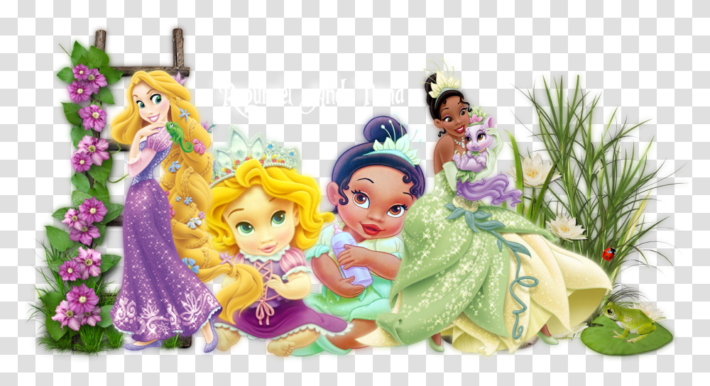 Disney Princess Palace Pets Glitzy Glitter Friends Cartoon, Figurine, Doll, Toy Transparent Png