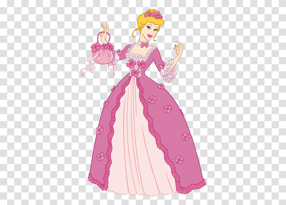 Disney Princess Snow White In Pink Dress, Female, Person, Gown Transparent Png