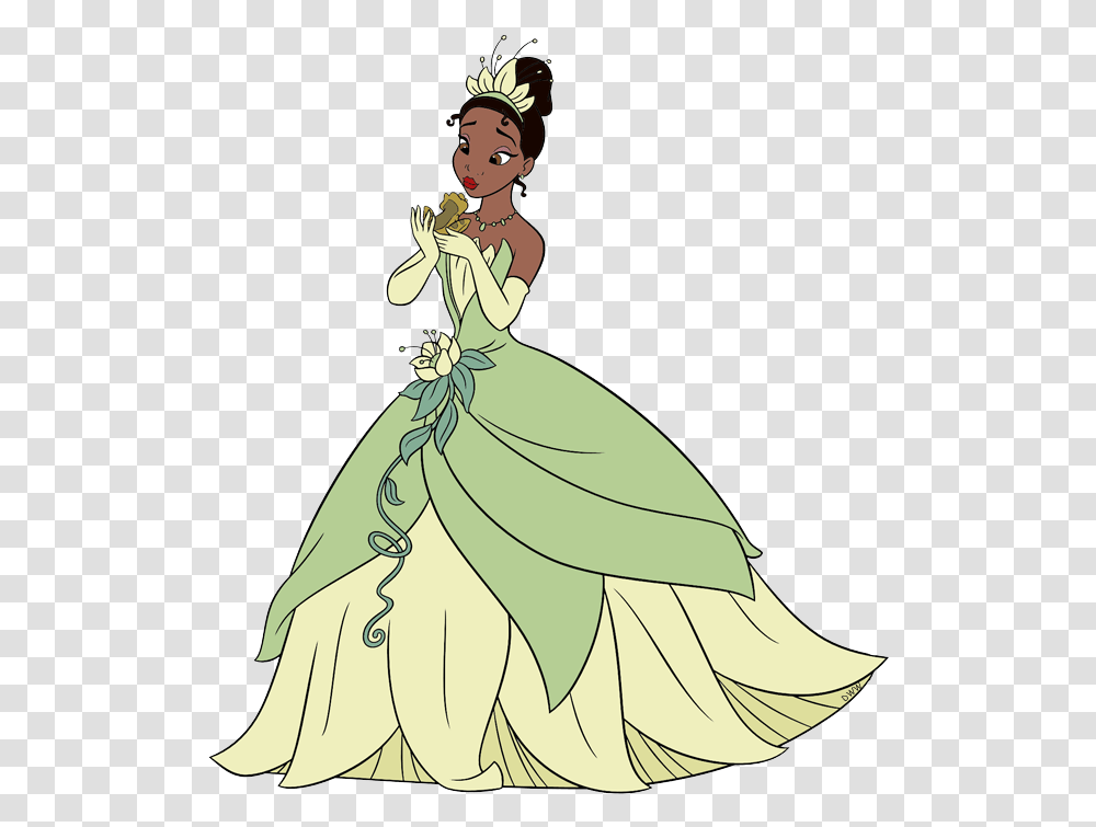 Disney Princess Tiana, Dress, Female, Person Transparent Png