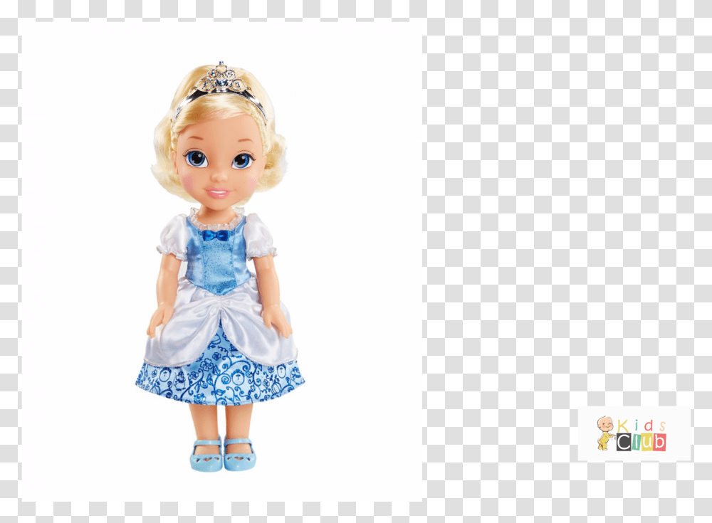 Disney Princess Toddler Cinderella Doll Download Doll, Toy, Person Transparent Png