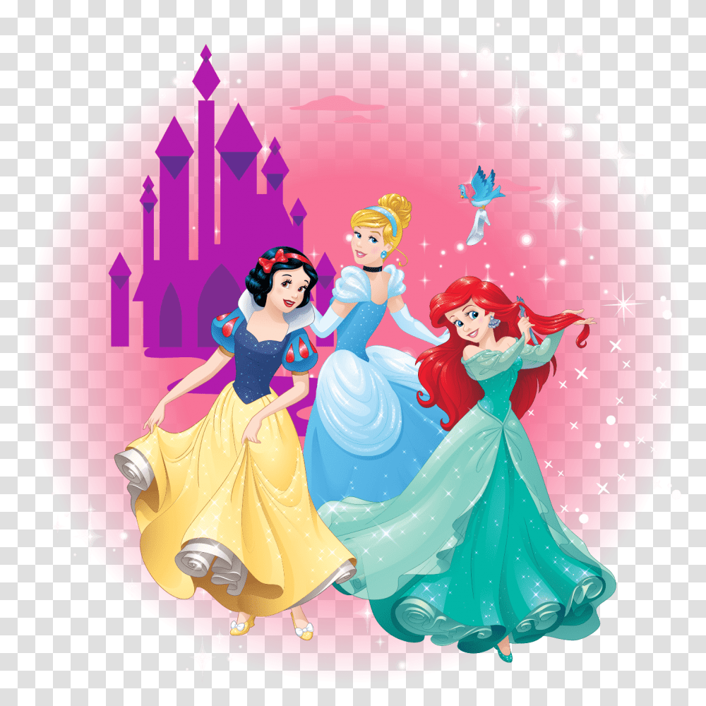 Disney Princesses All Princess, Person, Toy Transparent Png