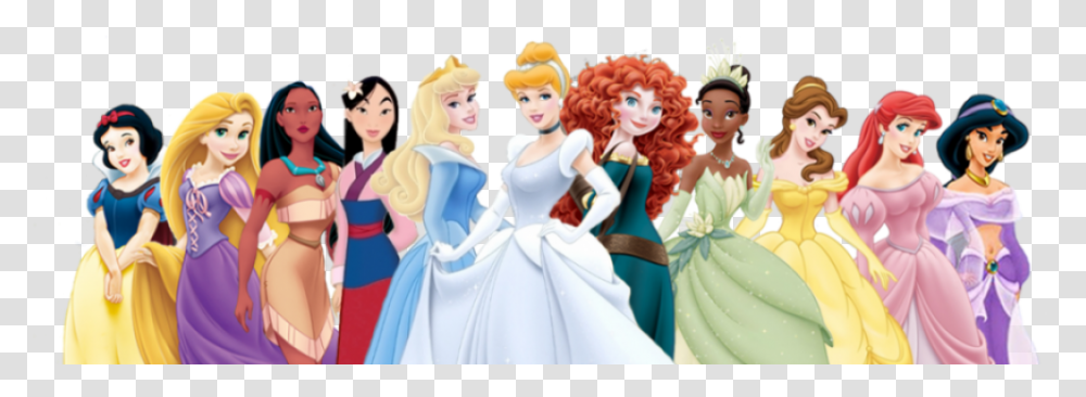 Disney Princesses Background, Figurine, Doll, Toy, Person Transparent Png