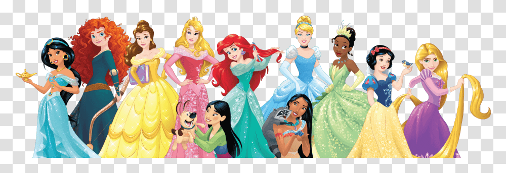 Disney Princesses Background, Person Transparent Png