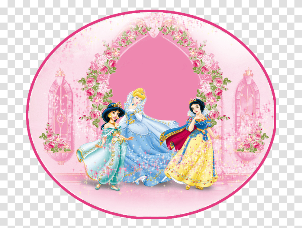 Disney Princesses Clipart Blank Disney Princess Invitation Template, Leisure Activities, Doll, Toy, Painting Transparent Png