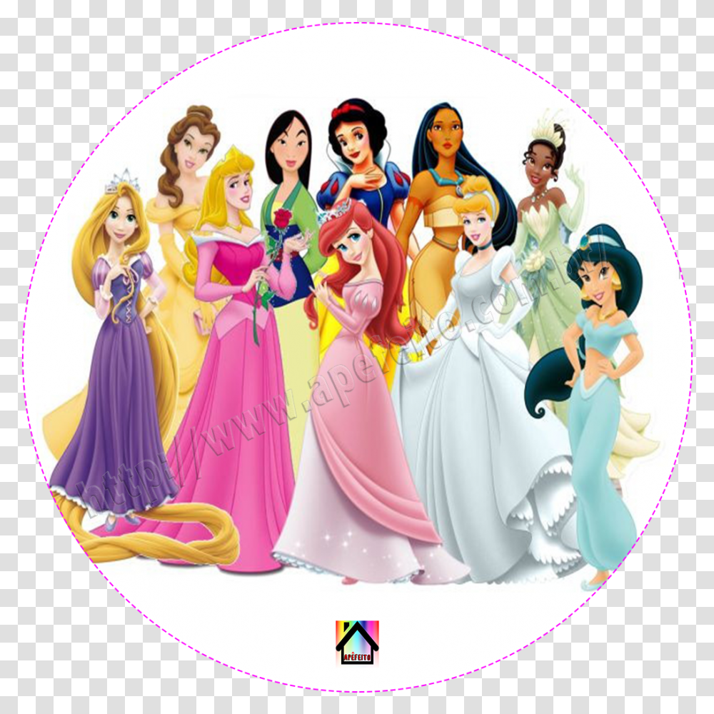 Disney Princesses, Figurine, Person, Human, Doll Transparent Png