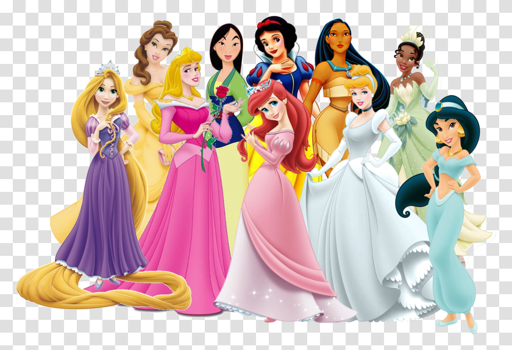 Disney Princesses Hd, Doll, Toy, Person, Comics Transparent Png