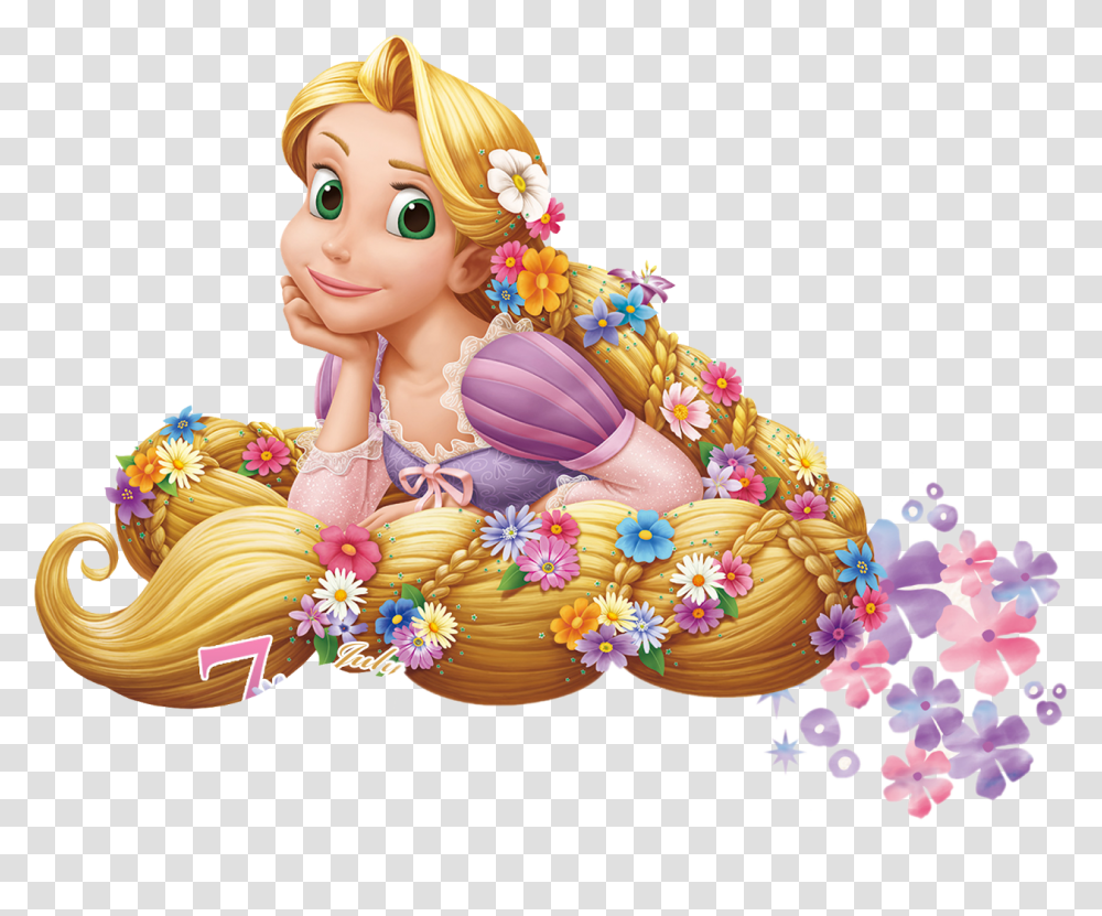 Disney Rapunzel Rapunzel Tangled Disney Princess, Graphics, Art, Birthday Cake, Food Transparent Png