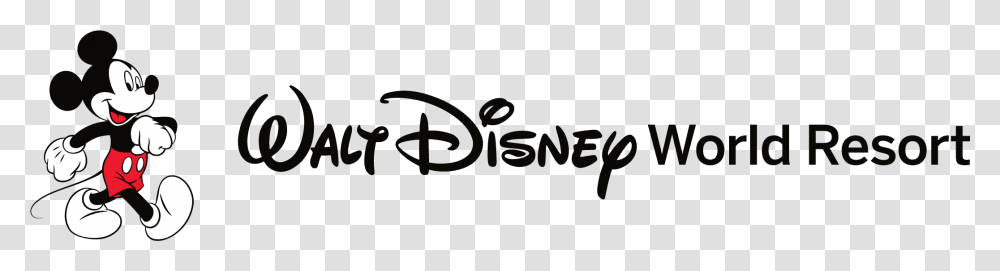 Disney Resorts Clipart Walt Disney World Mickey Logo, Alphabet, Trademark Transparent Png