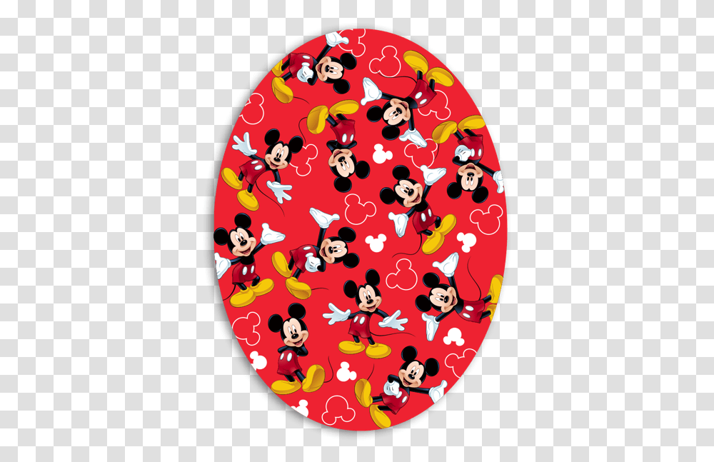Disney Retro Mickey Mouse Sleeptime Lite Shell Circle, Rug, Pattern, Floral Design Transparent Png