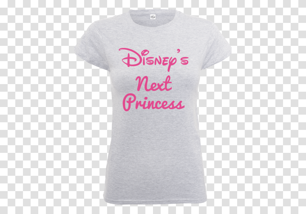 Disney's Next Princess Grey Tshirt Size M Re077 Dd Walt Disney, Apparel, T-Shirt Transparent Png