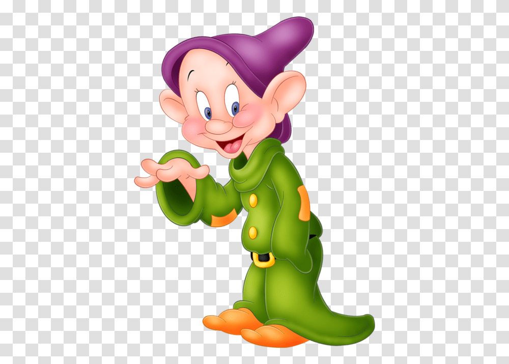 Disney Snow White And The Seven Dwarfs Dopey, Toy, Animal, Elf, Amphibian Transparent Png
