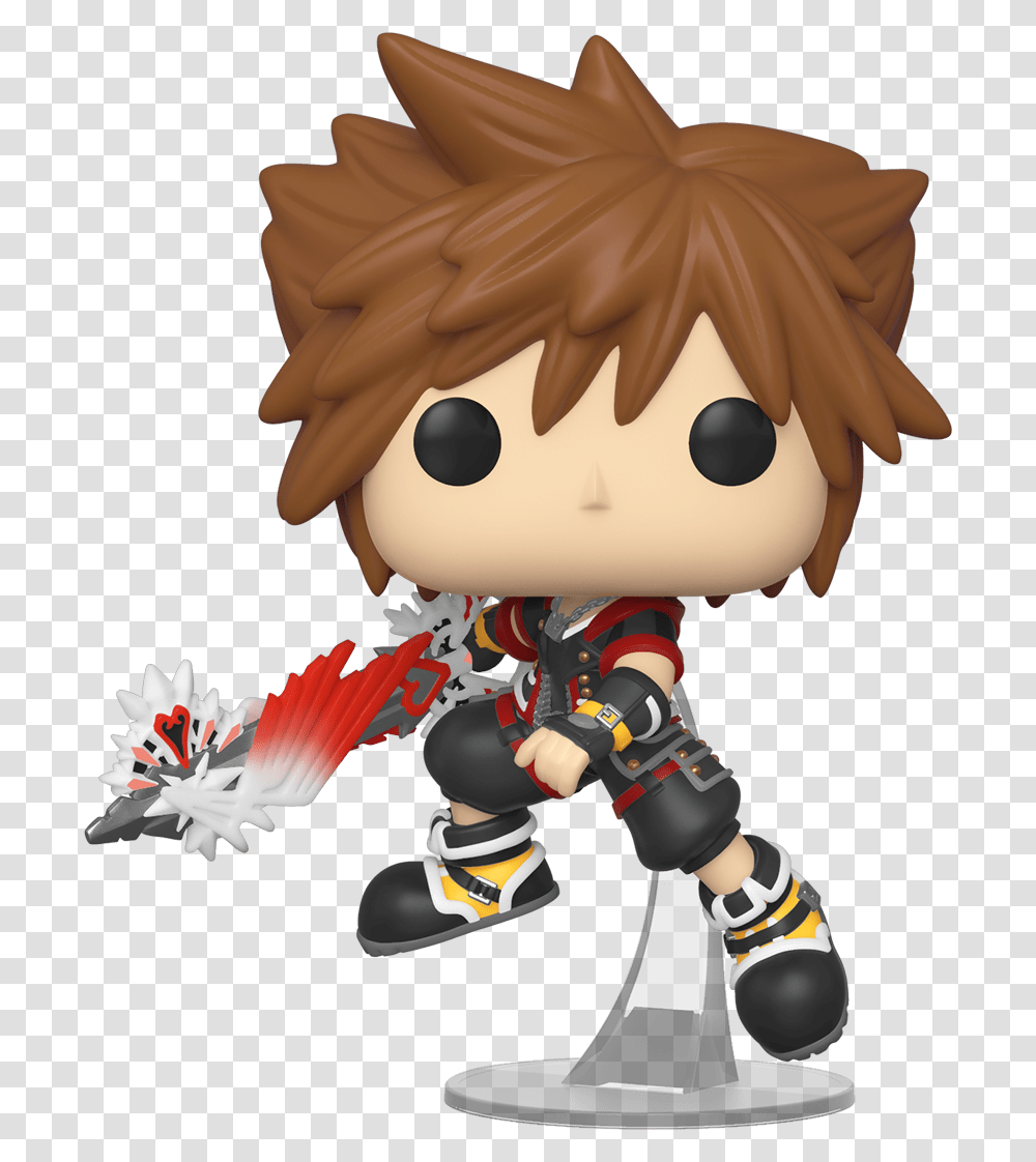 Disney Sora Ultima Weapon Pop, Toy, Doll, Figurine Transparent Png