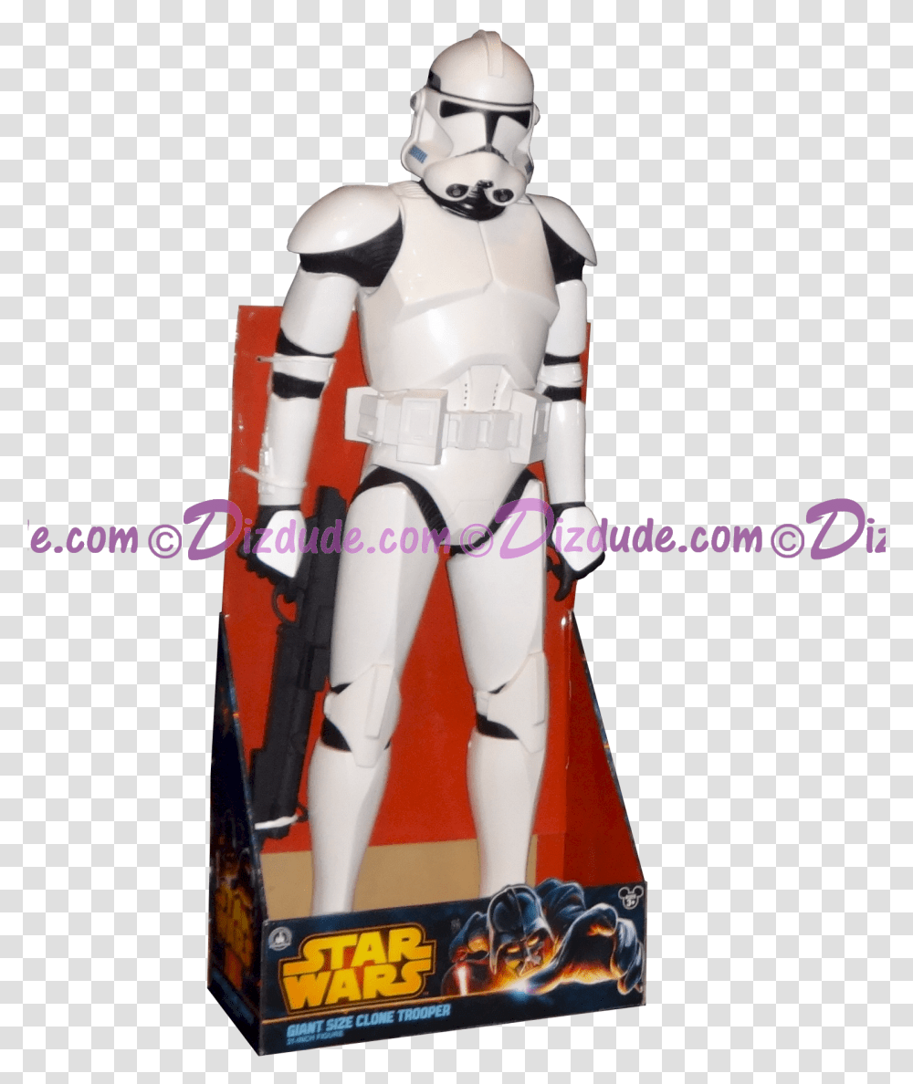 Disney Star Wars Giant 31 Inch Republic Clone Trooper Big Figs Star Wars, Toy, Robot, Figurine Transparent Png