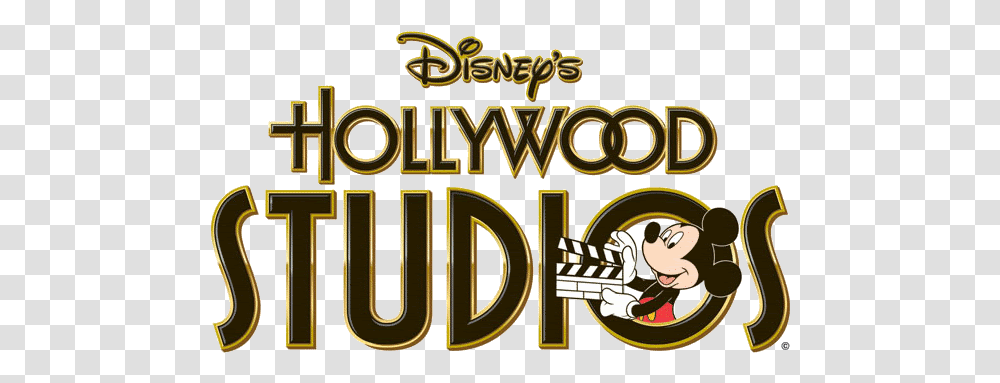 Disney Studios Logos Disney World Hollywood Studios Logo, Alphabet, Text, Word, Label Transparent Png
