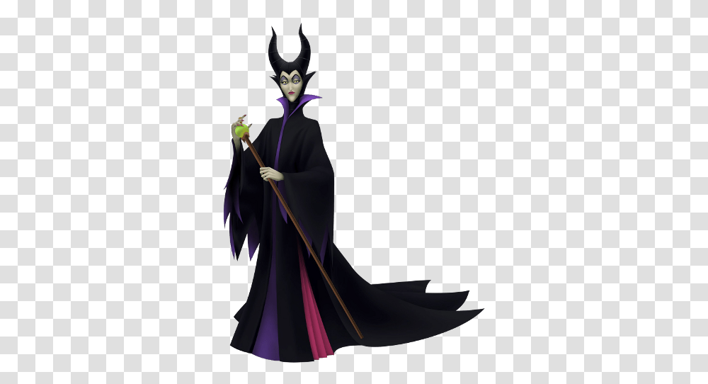 Disney Villains For Free Kingdom Hearts 2 Maleficent, Clothing, Costume, Person, Performer Transparent Png