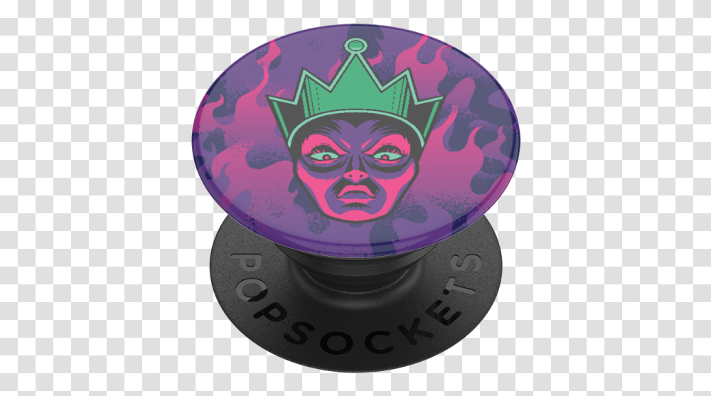Disney Villains Popsockets Add Wicked Style To Your Phone Case Popsockets, Sphere, Purple, Tabletop, Furniture Transparent Png