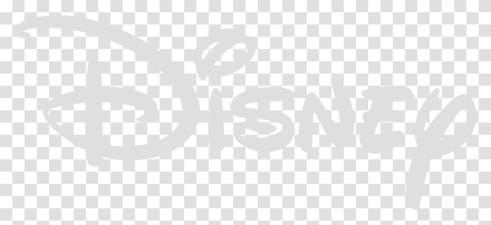 Disney White Disney Logo, Text, Label, Alphabet, Calligraphy Transparent Png