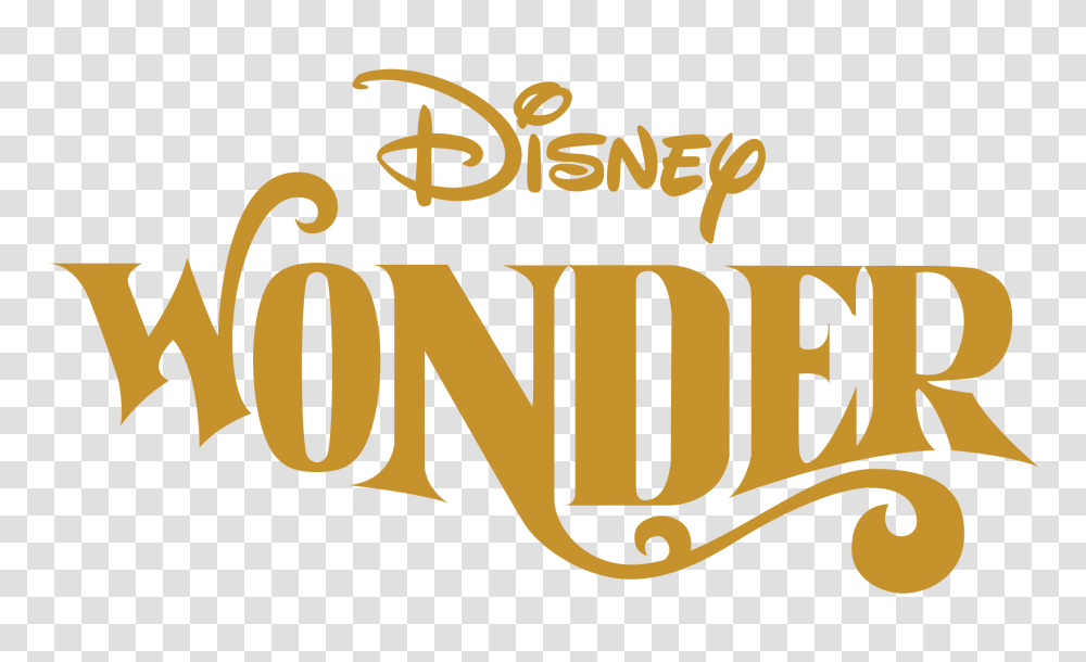 Disney Wonder Logo, Label, Word, Alphabet Transparent Png