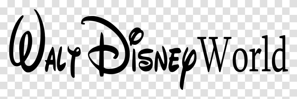 Disney World Logo Emmalenker Calligraphy, Nature, Outdoors, Night, Astronomy Transparent Png