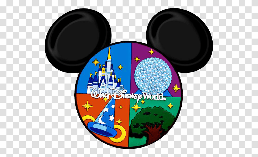 Disney World Mickey Head, Logo, Astronomy Transparent Png