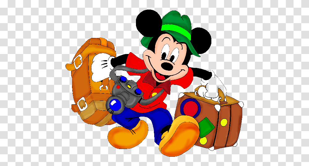 Disney World Walt Vacation Family Clip Art Cliparts Disney Characters On Vacation, Performer, Toy, Angry Birds Transparent Png