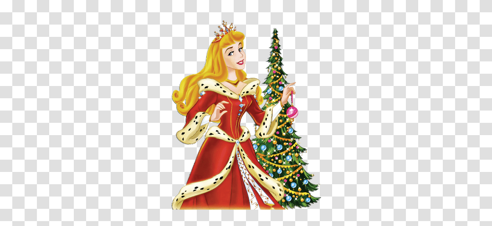 Disney Xmas Princesses, Tree, Plant, Christmas Tree, Ornament Transparent Png