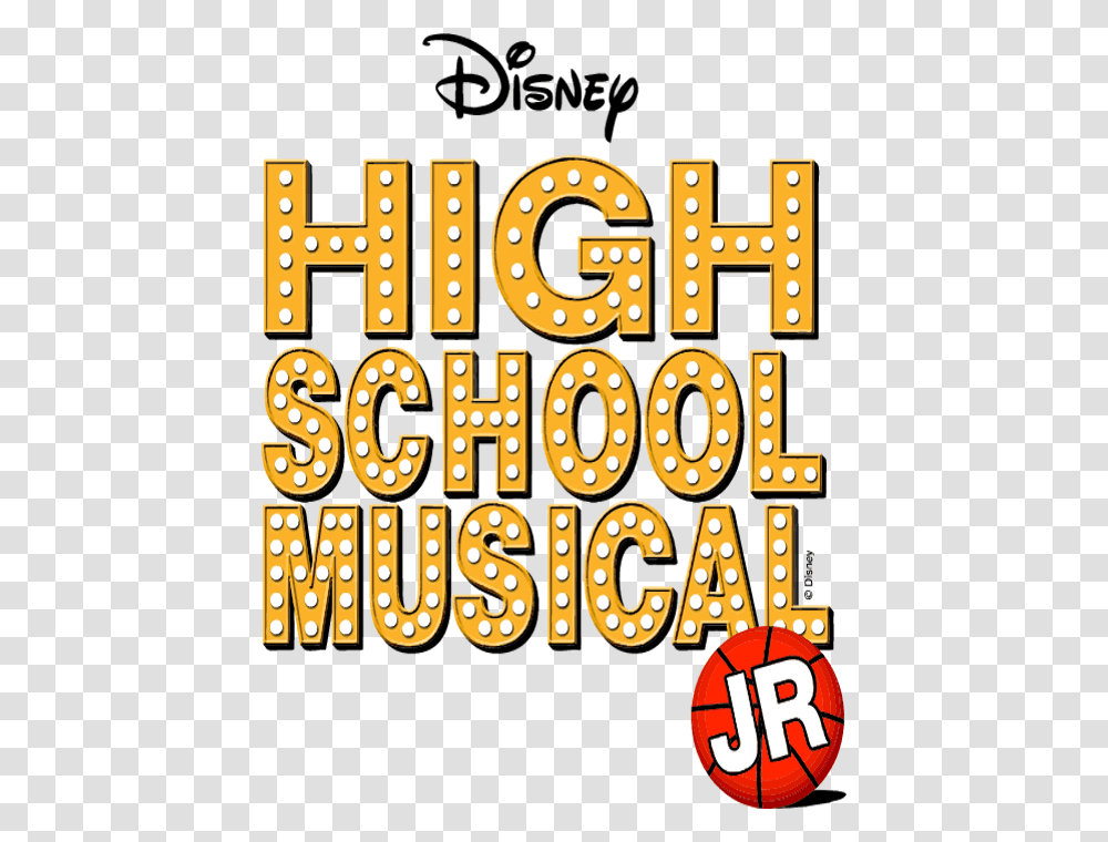 Disney's High School Musical Jr, Alphabet, Number Transparent Png