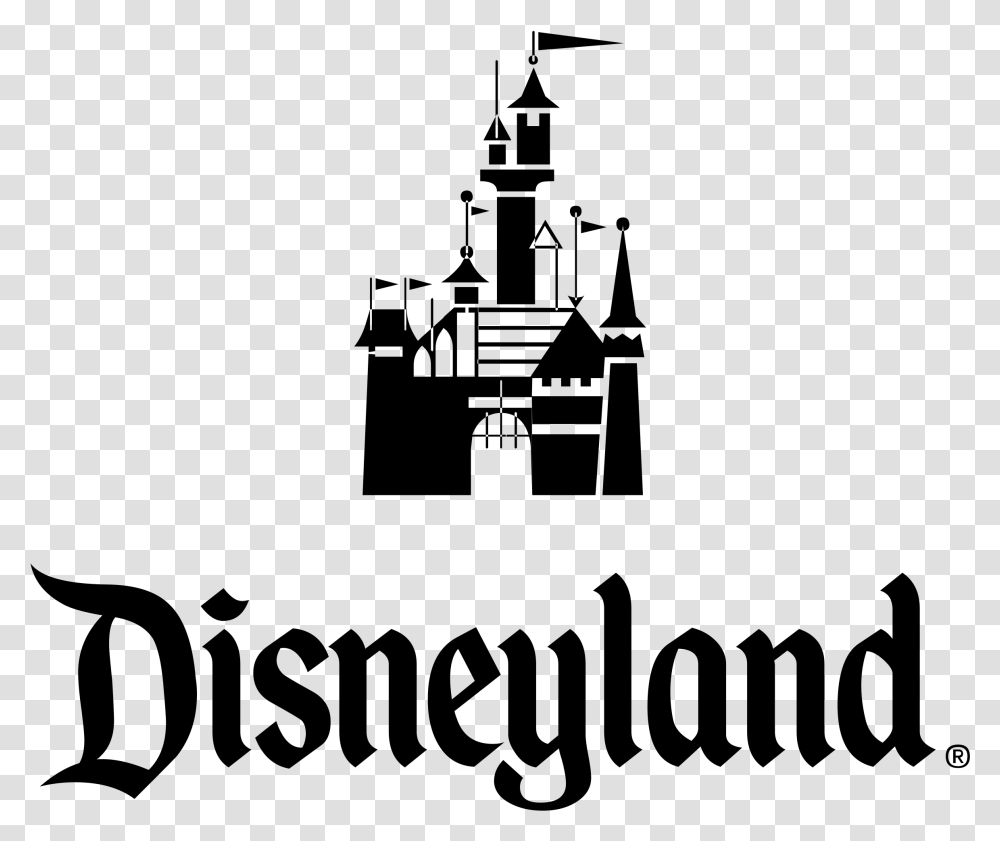 Disneyland Logo, Gray, World Of Warcraft Transparent Png