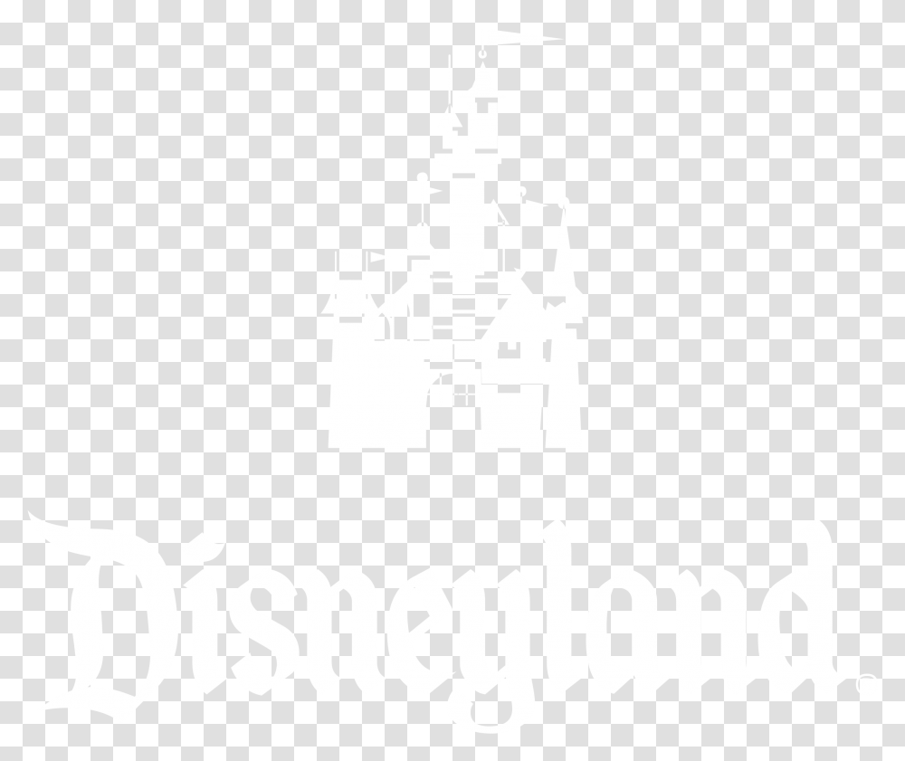 Disneyland Logo White, Architecture, Building, Spire Transparent Png