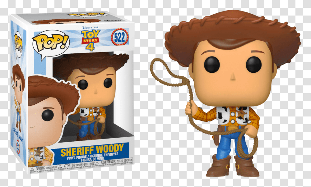 Disneypixar Toy Story Sheriff Woody Funko Pop Vinyl, Outdoors, Doll, Poster, Advertisement Transparent Png